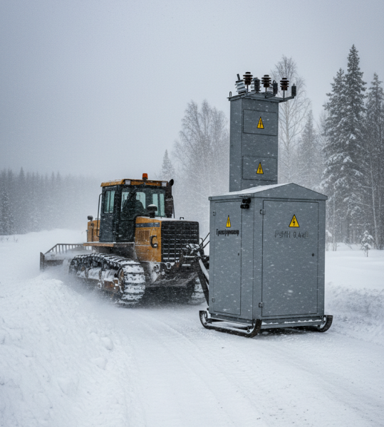 Салазки для подстанции серии мКТПН