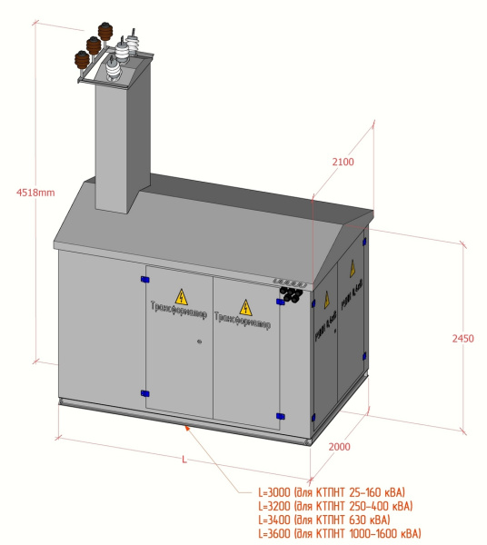 КТПНТ 63/6/0,4-В/В(К)-У1